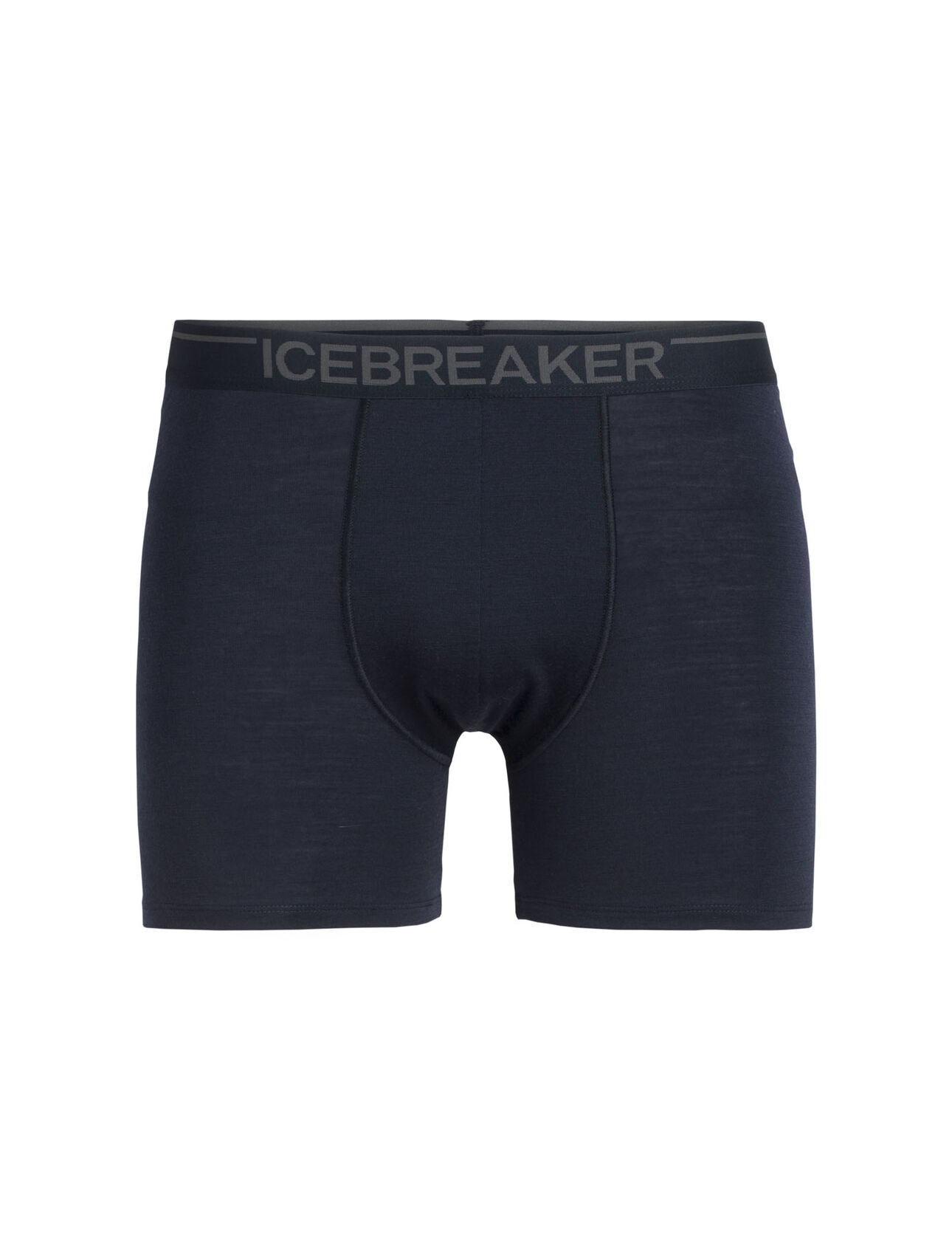 Icebreaker Mens Anatomica Long Boxers, Midnight Navy/Prussian Blue-0
