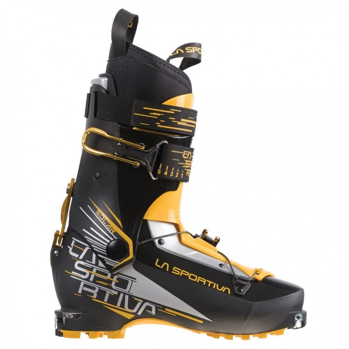 La Sportiva Solar, toppturstøvler, Black/Yellow-0