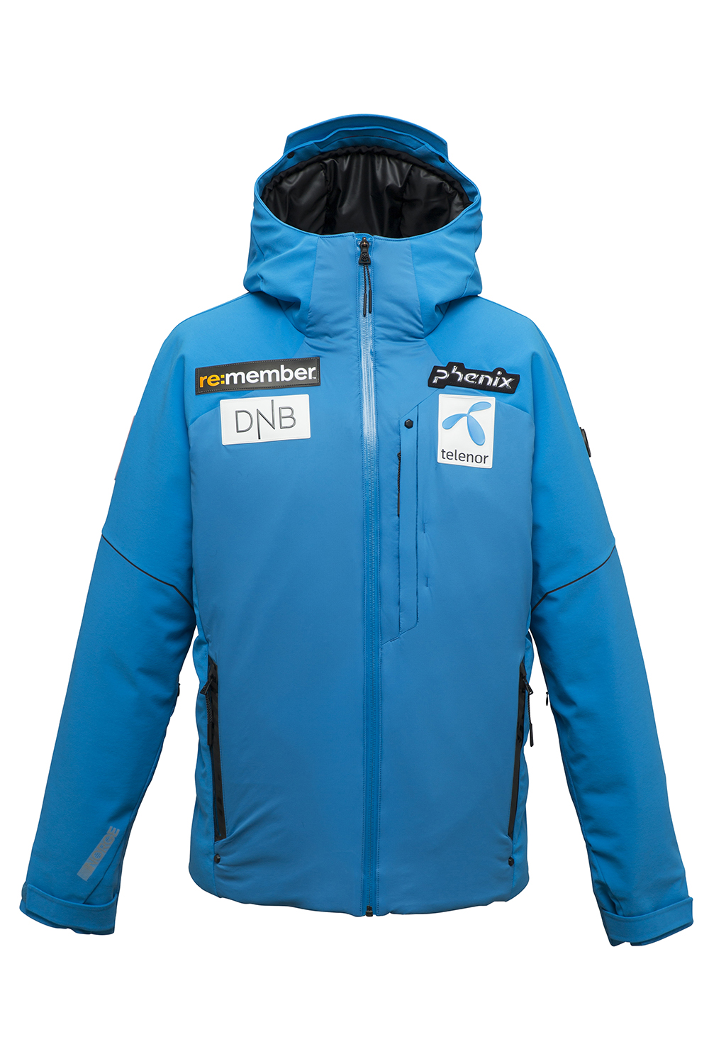 Phenix Norway Alpine Down Hybrid Jacket (Navy Blue m logo)-0