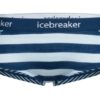 Icebreaker Women´s Sprite Hot Pants Ice Blue/Largo/Stripe-0