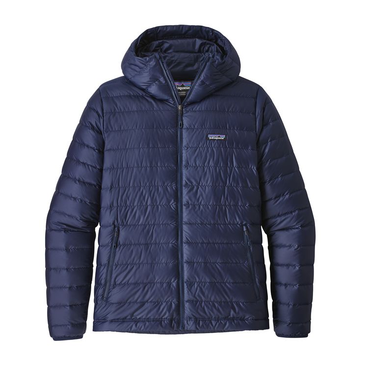 Patagonia W Down Sweater Hoody (Classic Navy)-0
