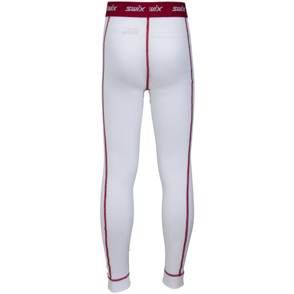 Swix RaceX bodyw pants Jr Bright white-28241