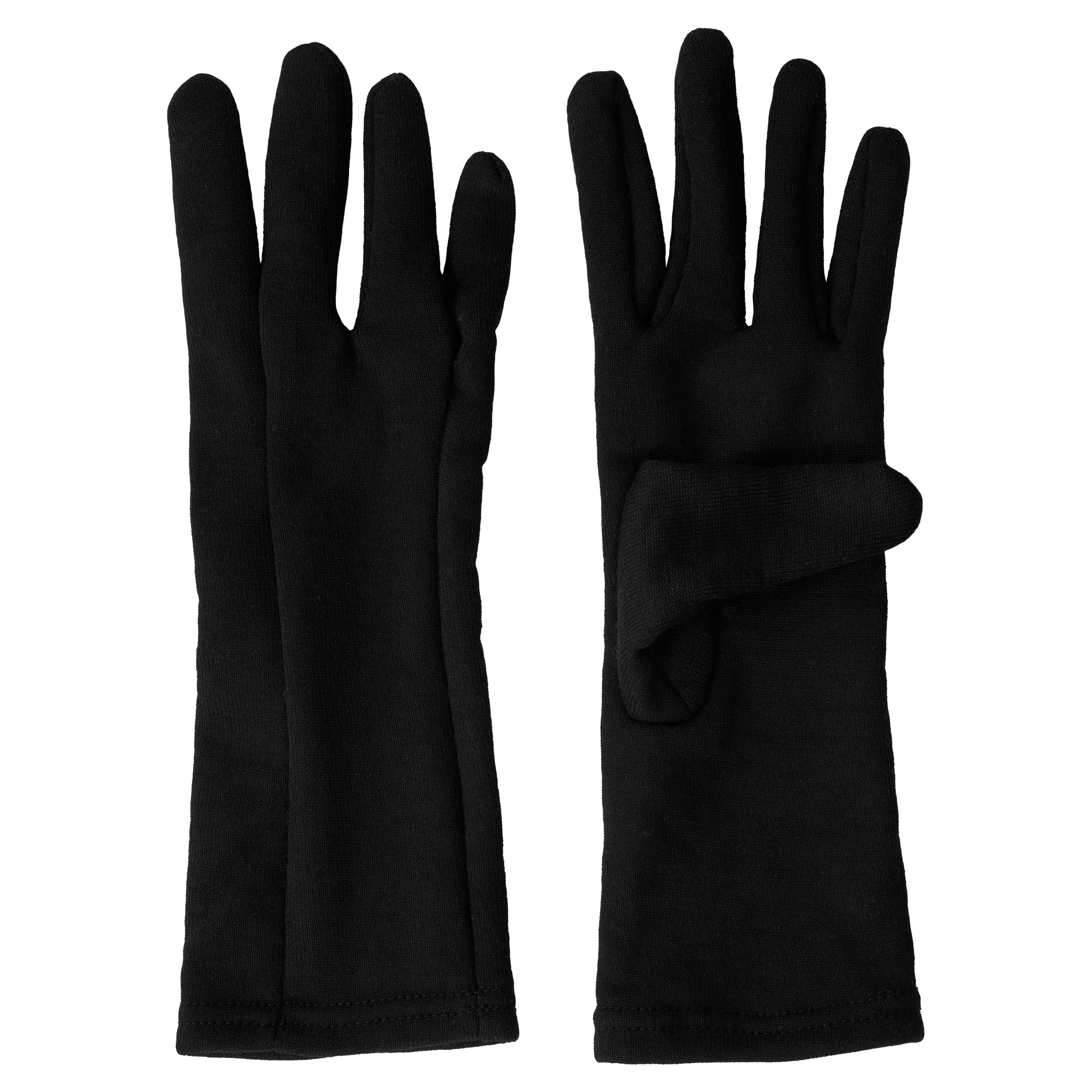 Aclima HotWool Heavy Liner Gloves, Un Jet Black-0