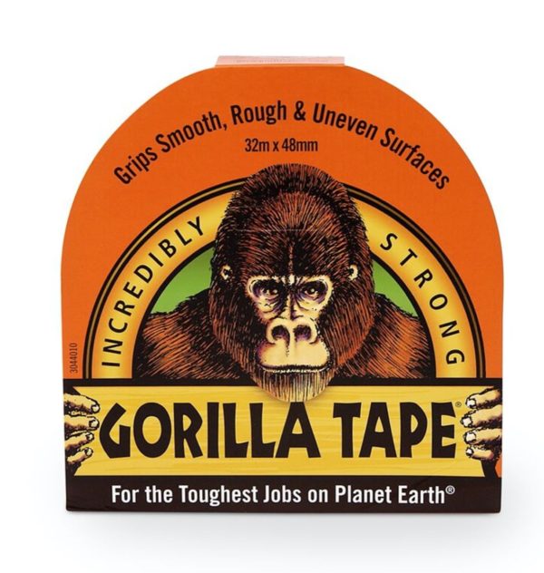 Gorilla Tape Black 11m-64176