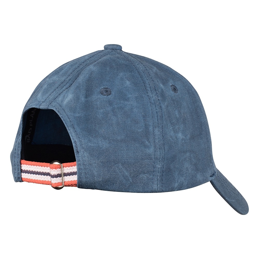 Amundsen Waxed Cotton Cap Faded Navy/Patch-35486