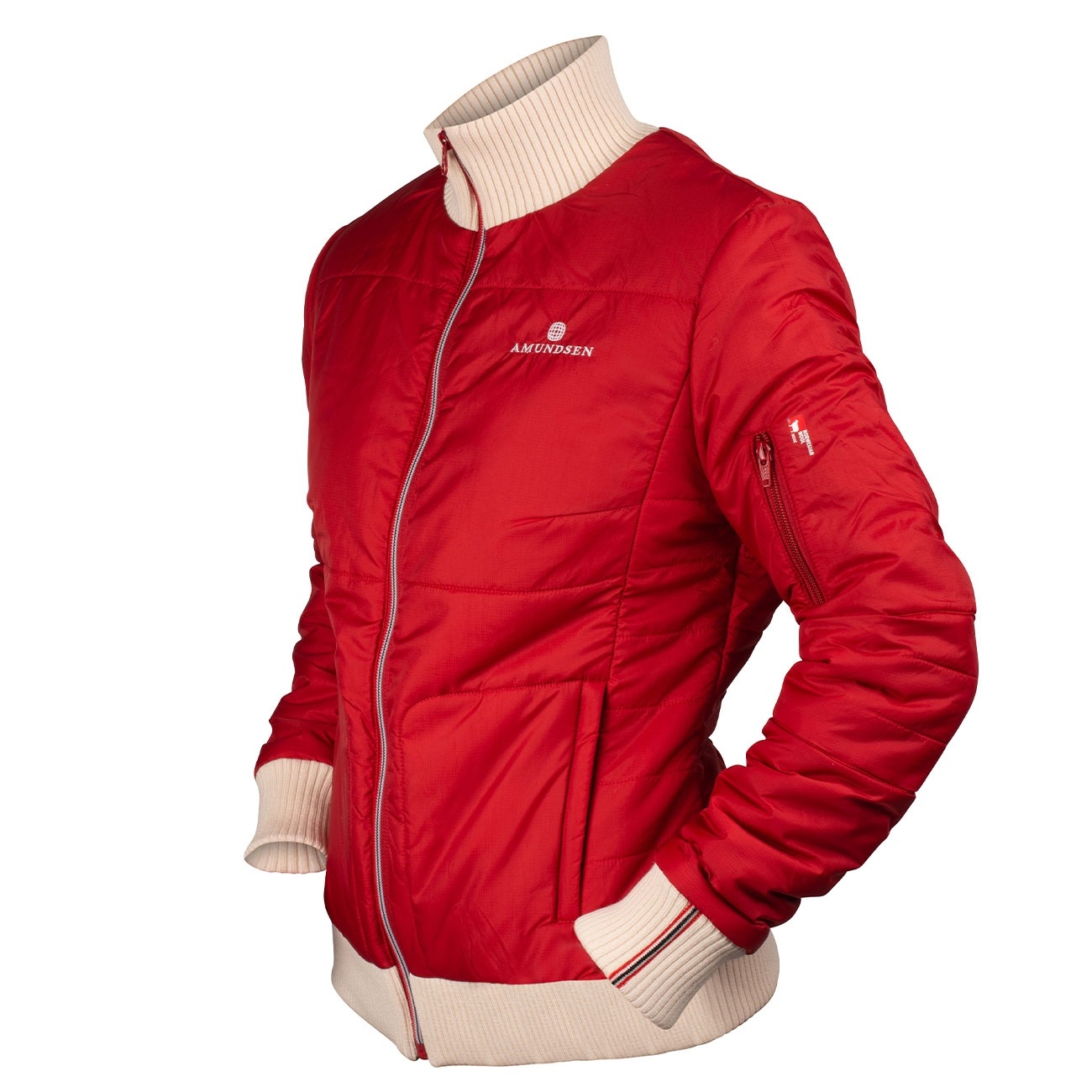 Amundsen Breguet Jacket Womens Ruby Red-65905