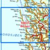 Norge-serien BERGEN 1:50 000-54495