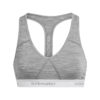 Icebreaker Women's Sprite Racerback Bra, Metro HTHR-0