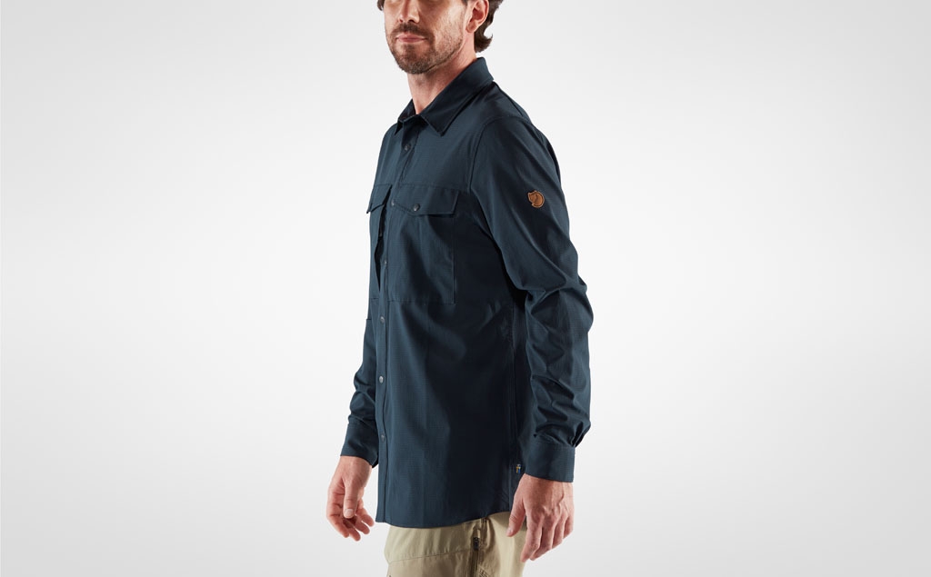 Fjällräven Singi Trekking Shirt LS M (Dusk) friluftsskjorte herre-55959