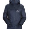 ArcTeryx Nuclei FL Jacket Women's (Exosphere) vindtett hettejakke dame-0