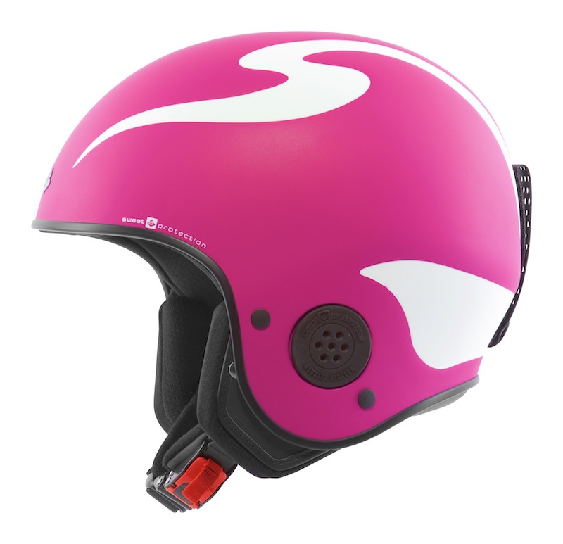 Sweet Rooster Discesa S Helmet (Shock Pink)-0