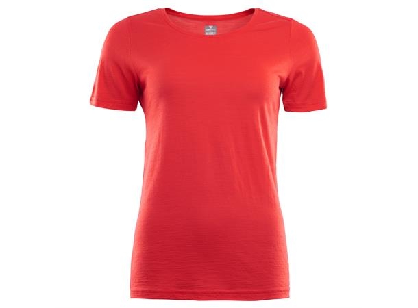 Aclima LightWool T-shirt, Woman (Burnt Sienna)-0