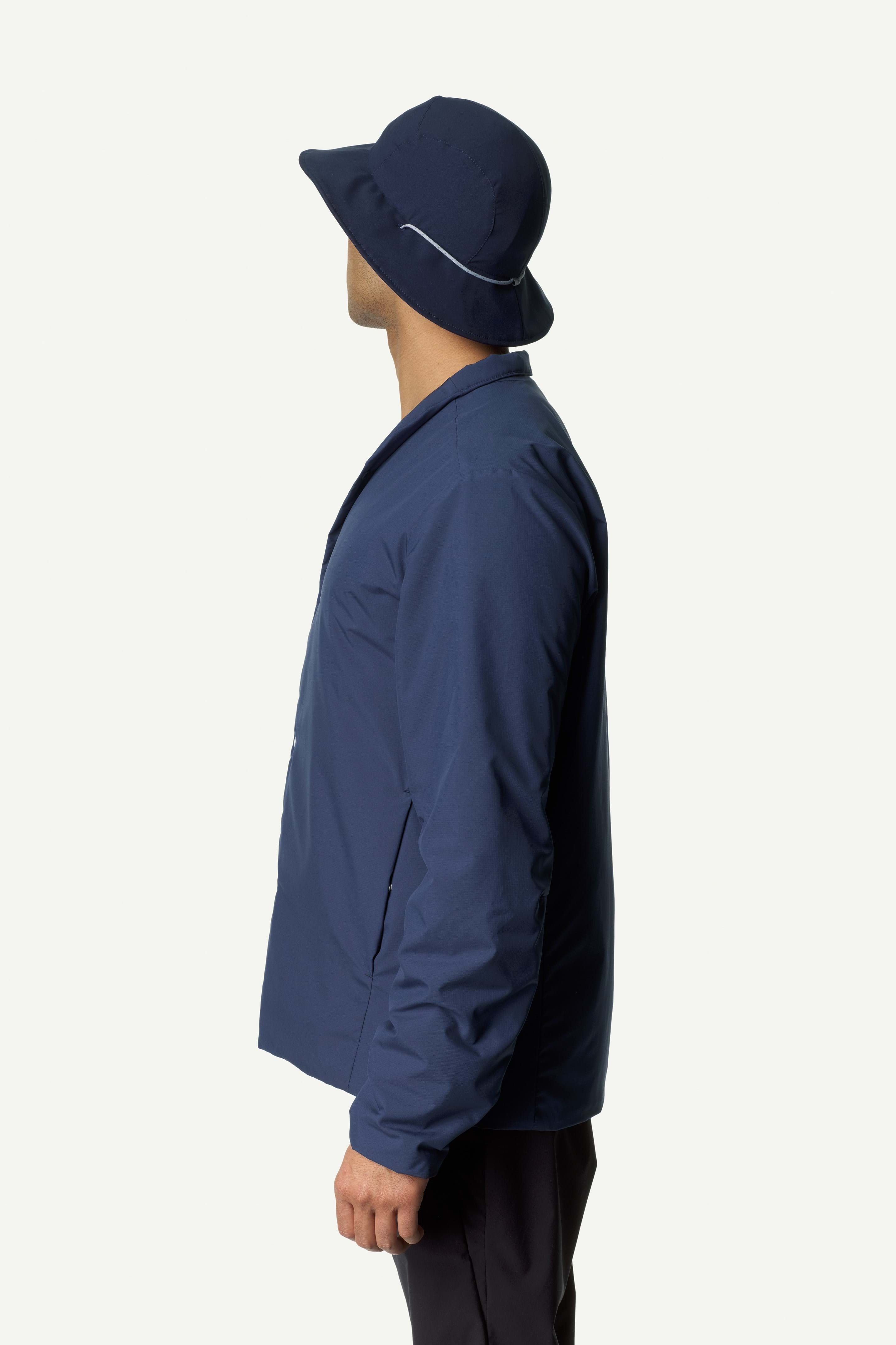 Houdini Ms D Jacket Bucket Blue S - スポーツ（overagesrescue.com）