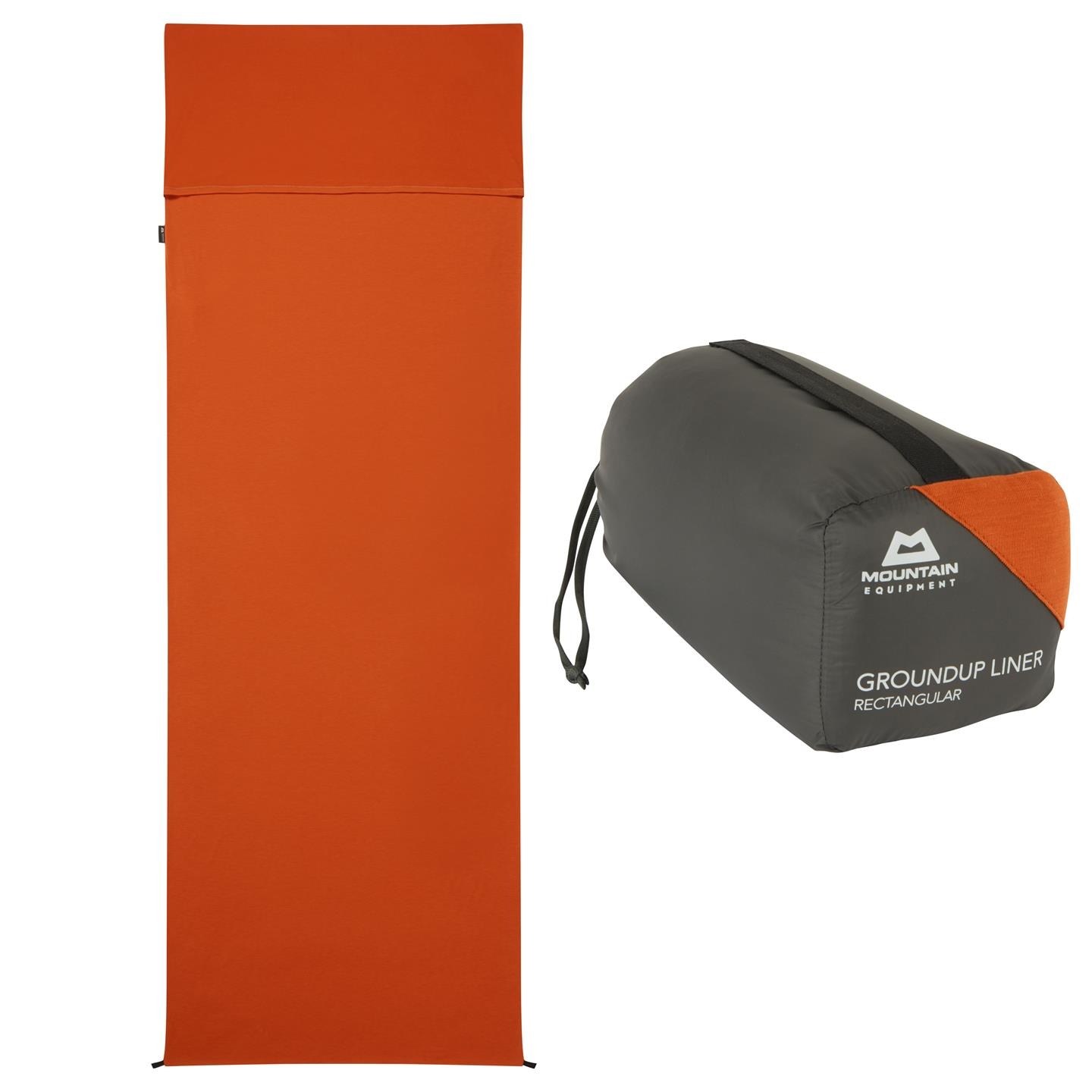 Mountain Equipment Groundup Liner Rectangular Paprika-63221 Mountain Equipment Groundup Liner Rectangular Paprika-63221