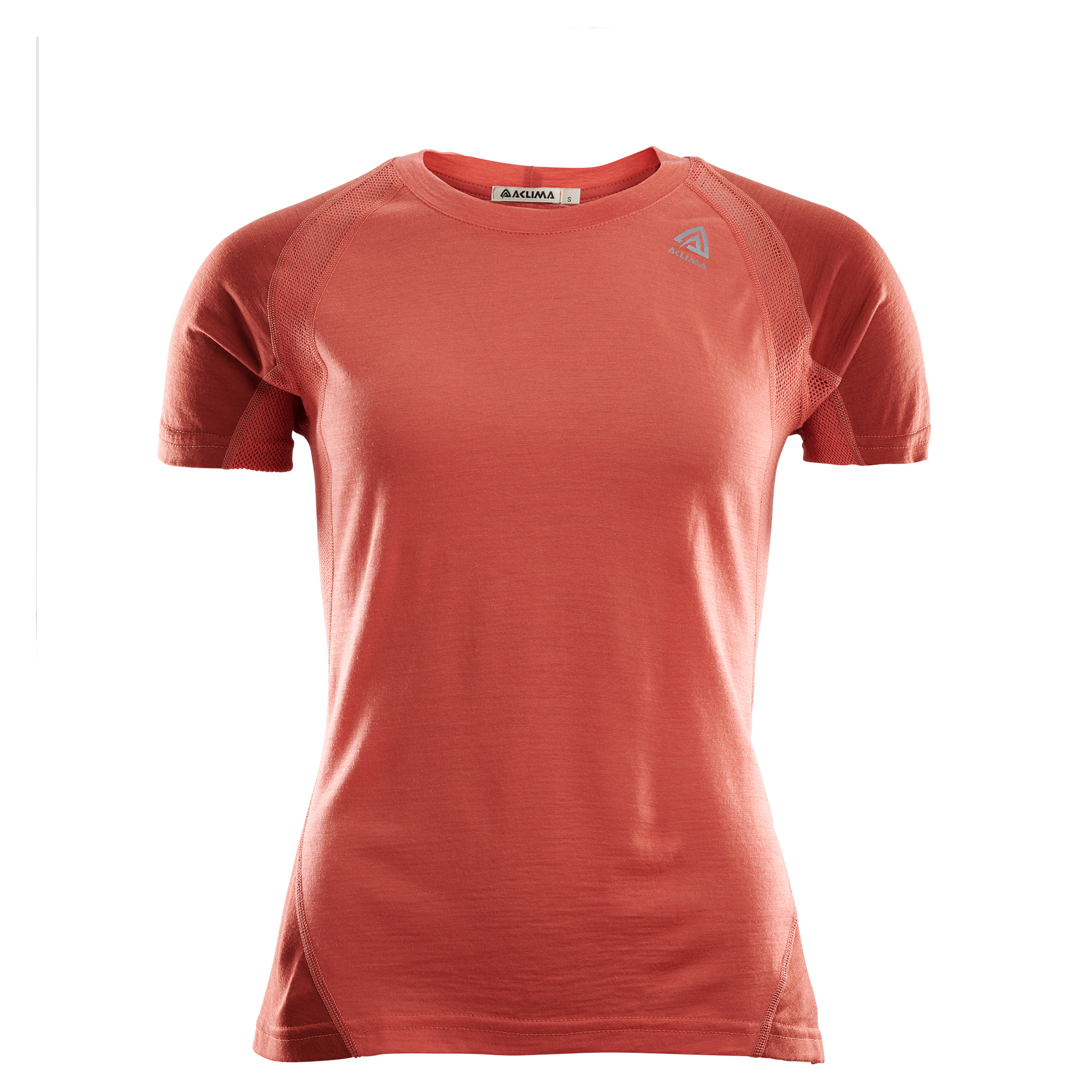 Aclima LightWool Sports Tshirt, Woman (Burnt Sienna)-61371