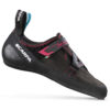 Scarpa Velocity Wmn ( Black-Raspberry) klatresko dame-0