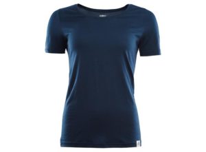 Aclima  LightWool Sports Tshirt, Woman Navy Blazer