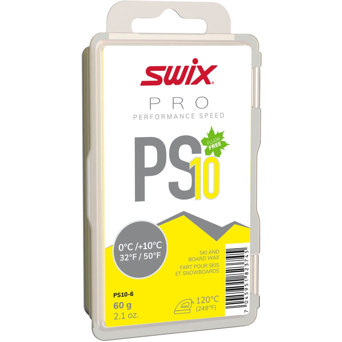 Swix PS10 Yellow, 0°C/+10°C, 60g-0