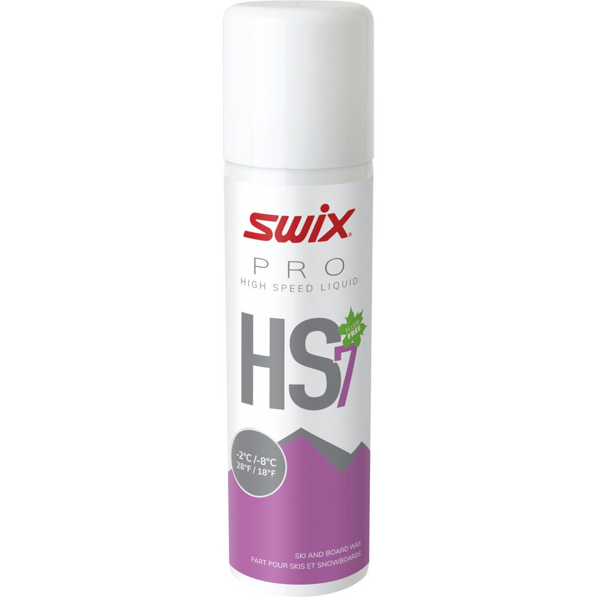 Swix HS7 Liq. Violet, -2°C/-7°C, 125ml-0
