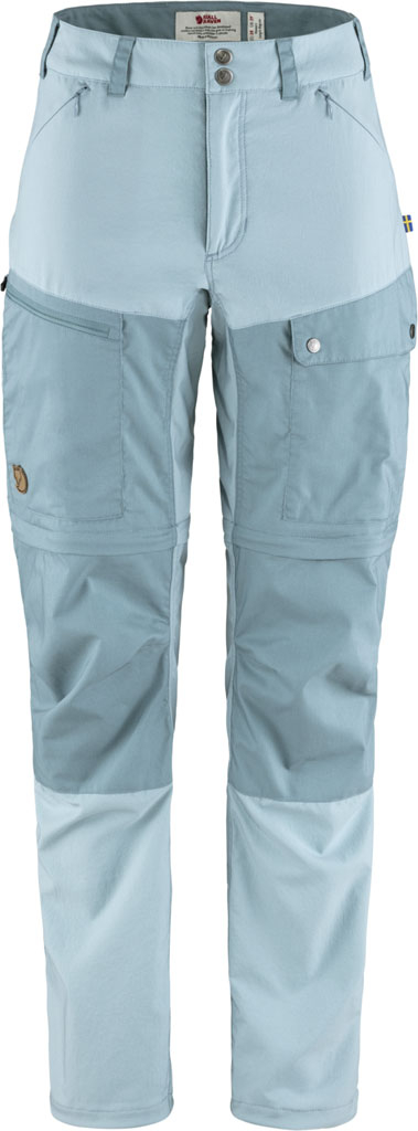 Fjällräven Abisko Midsummer Zip Off Trousers W (Mineral Blue-Clay Blue) dame-0