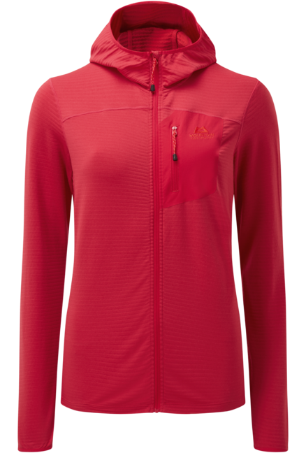 Mountain Equipment Lumiko Hooded Jacket Wmns (Capsicum Red) dame-0