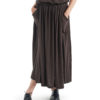 Icebreaker W Cool-Lite Long Skirt (Ebony) dame-70974
