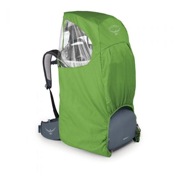 Osprey Poco Child Carrier Raincover Electric Lime-0