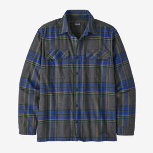 Patagonia  M´S L/S Organic Cotton Mw Fjord Flannel Shirt Black