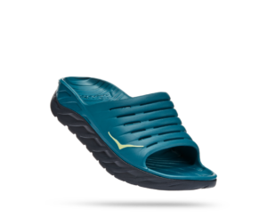 Hoka Ora Recovery Slide Mens Blue Coral/Butterfly