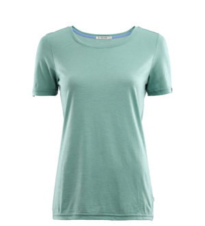 Aclima Lightwool T-Shirt Womens Oil Blue