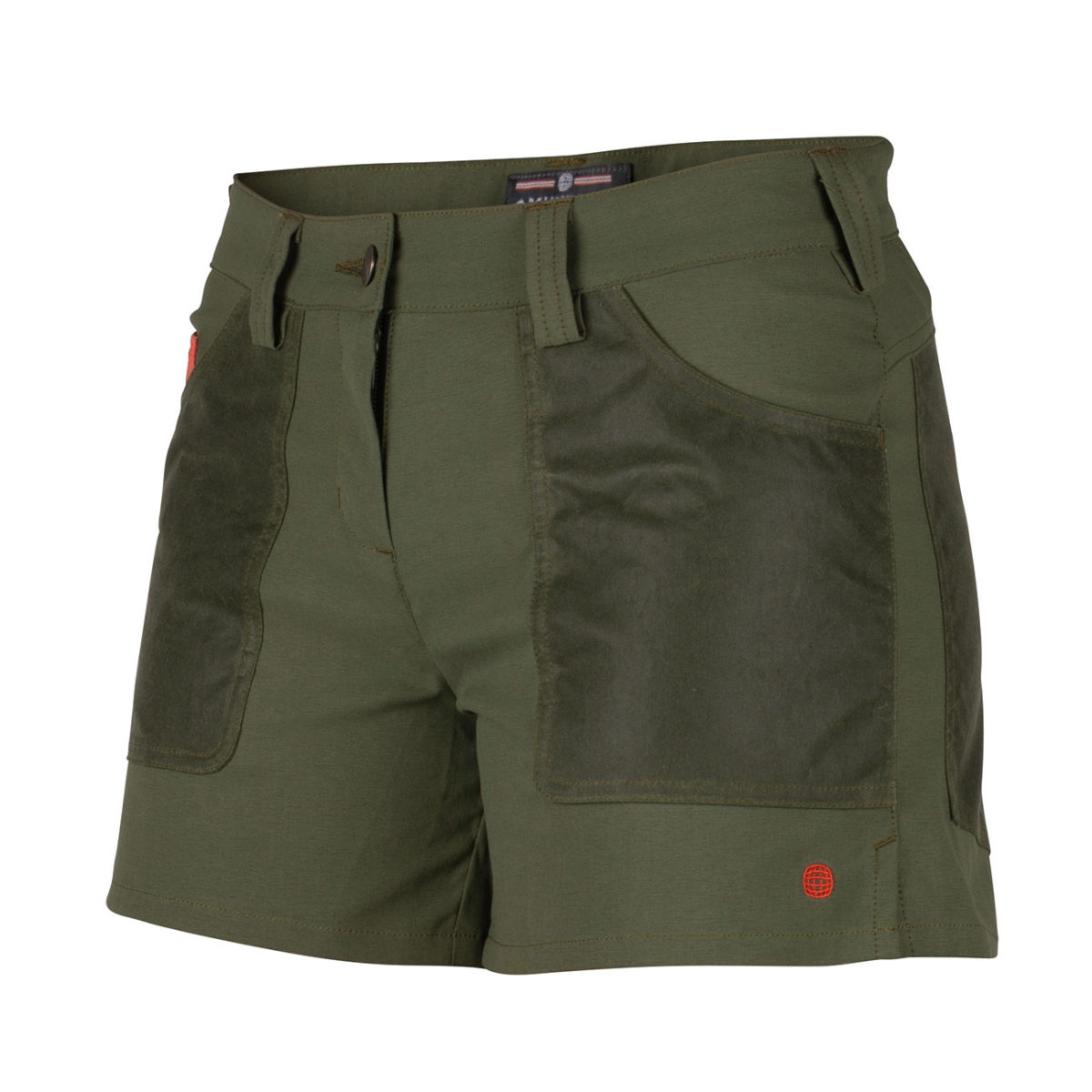 Amundsen 5incher Field Shorts Womens Spruce GreenGreen (1)