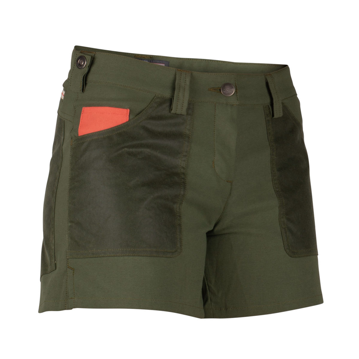 Amundsen 5incher Field Shorts Womens Spruce GreenGreen (2)