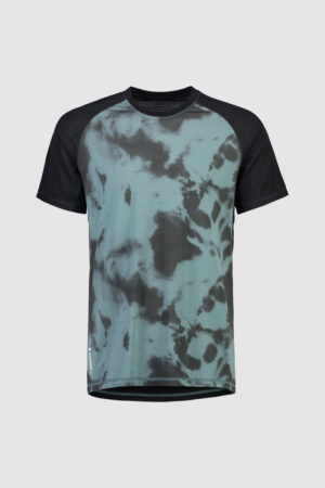 Mons Royale Icon T-Shirt Tie Dyed Mens Sage Tie Dye