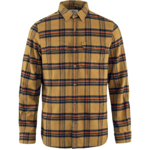 Fjällräven Övik Heavy Flannel Shirt Mens Buckwheat