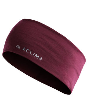 Aclima  Lightwool Headband Zinfandel unisex