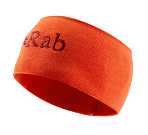 Rab  Headband Red Grapefruit