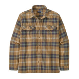 Patagonia  M´S L/S Organic Cotton Mw Fjord Flannel Shirt Mojave herre