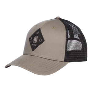 Black Diamond Trucker Hat Dark Flatiron-Black