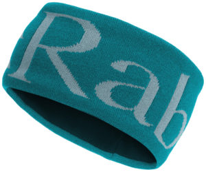 Rab Knitted Logo Headband Aquamarine