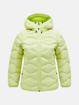 Peak Performance Womens Helium Down Hood Jacket Sunny Adventure