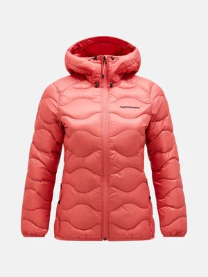 Peak Performance Womens Helium Down Hood Jacket Pink