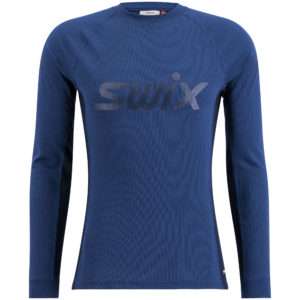 Swix Racex Bodyw Ls Mens Lake Blue/Dark