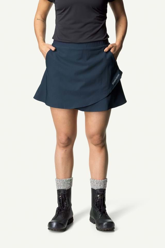 Houdini W’s Skort - Blue Illusion sizeM Houdini Womens Skort Blue Illusion - PlatouSport