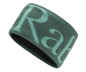 Rab Knitted Logo Headband Green Slate/Glac