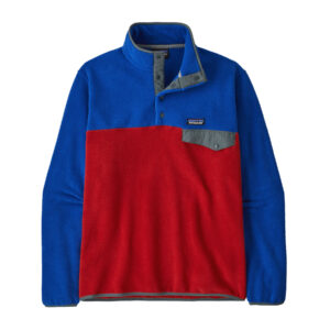Patagonia Mens LW Synch Snap-T P/O Touring Red