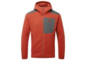 Mountain Equipment Highpile Hooded Mens Jacket Red Rock/Ombre