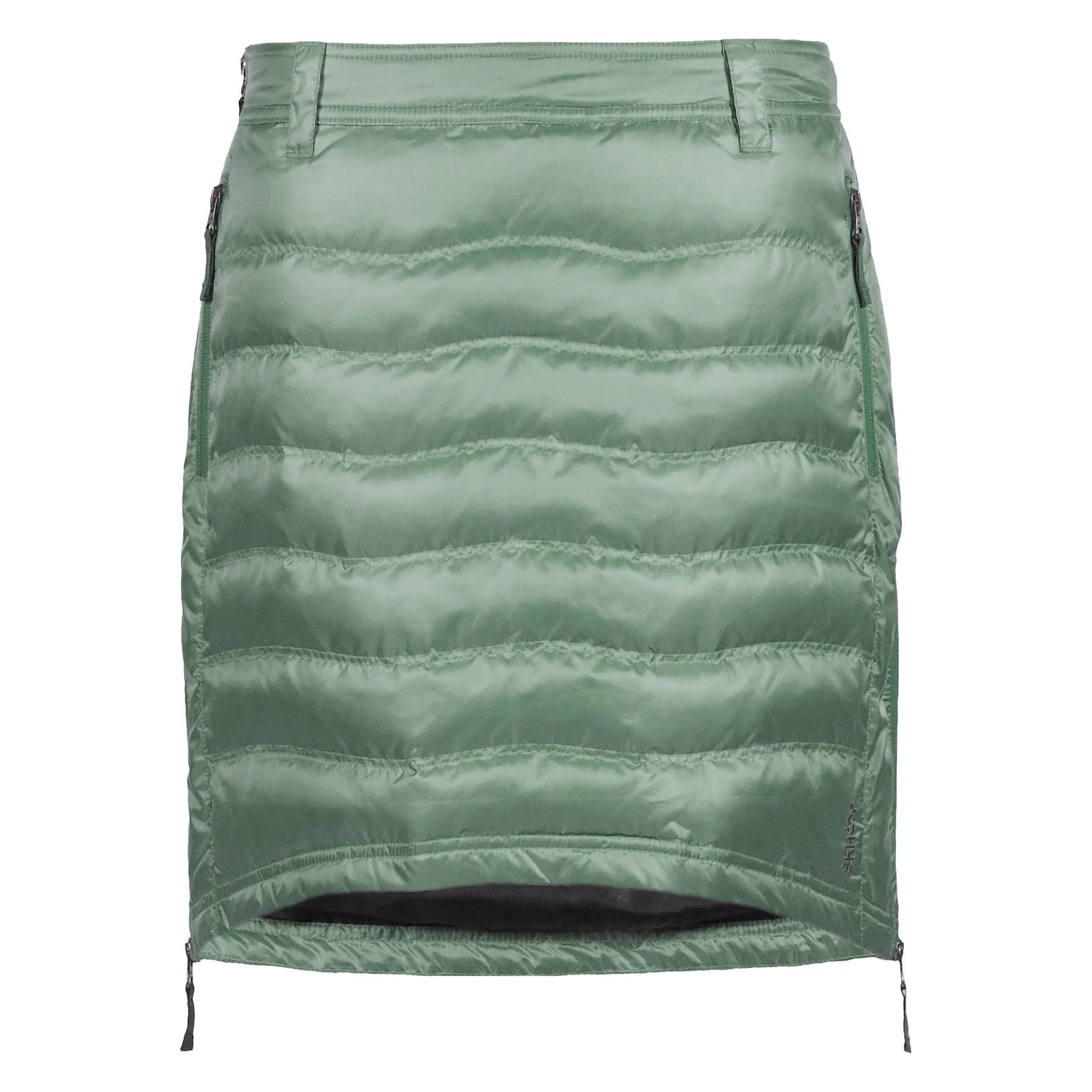 skhoop-short-down-skirt-winter-frost-green