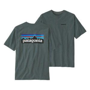 Patagonia Mens P-6 Logo Responsibili-Tee Nouveau Green