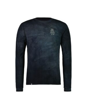 Mons Royale Cascade Merino Flex 200 LS Mens Black Acid Wash