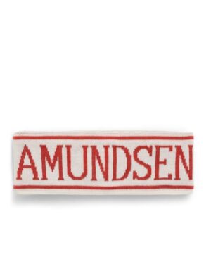 Amundsen Ski Headband White/Red